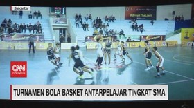 VIDEO: Turnamen Bola Basket Antarpelajar Tingkat SMA