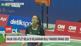 VIDEO: Unjuk Gigi Atlet Belia di Kejuaraan Bulu Tangkis Sirnas 2023
