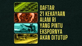 INFOGRAFIS: Daftar 21 Kekayaan Alam RI yang Akan Disetop Ekspornya