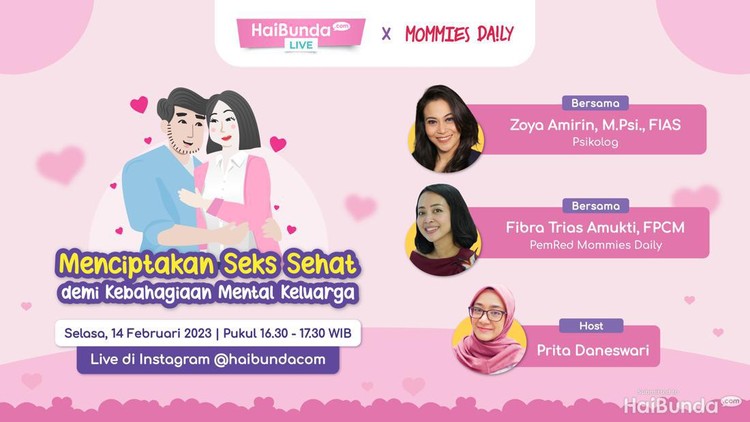 HaiBunda Live Seks Sehat demi Kebahagiaan Keluarga