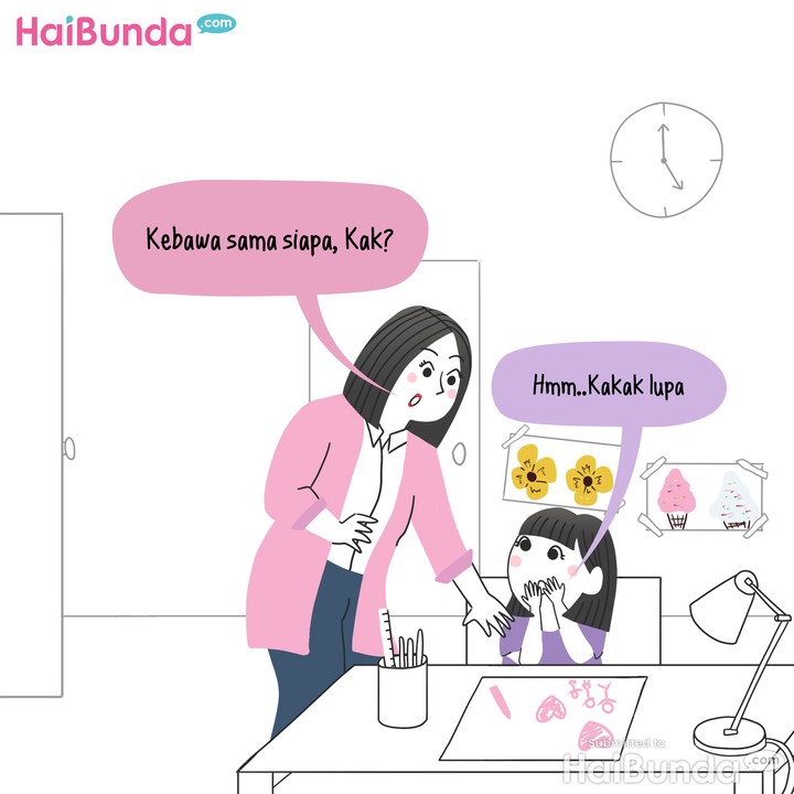 Komik Bunda: Barang yang Tertukar, Kok Bisa?