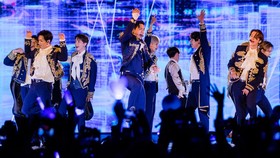 FOTO: Super Junior Kembali Guncang Amerika Latin Usai Absen 5 Tahun