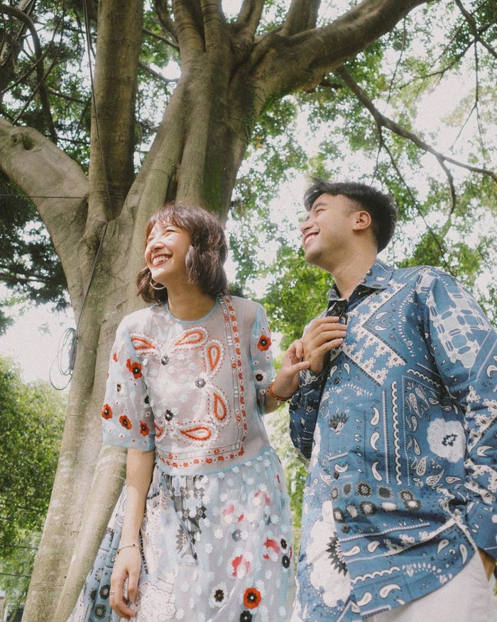 Kreatif dalam Balutan Dress dan Motif Variatif. Foto Instagram: sheiladaisha