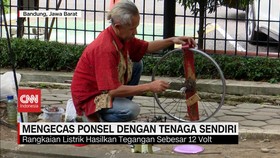 VIDEO: Mengecas Ponsel Dengan Tenaga Sendiri