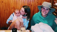 <p>Usut punya usut, bayi perempuan bernama Lava Louise ini adalah anak dari peseluncur Joe Termini dan Kelia Moniz. (Foto: Instagram: @justinbieber)</p>