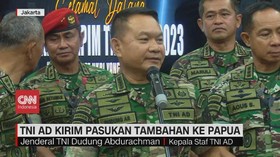 VIDEO: TNI AD Kirim Pasukan Tambahan ke Papua