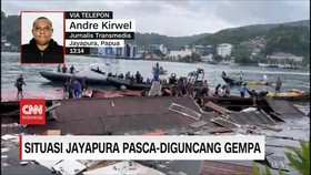 VIDEO: Situasi Jayapura Pasca Diguncang Gempa