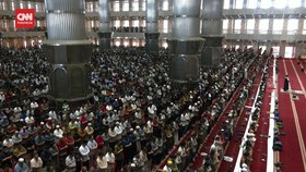 VIDEO: Masjid Istiqlal Gelar Salat Gaib untuk Korban Gempa Turki