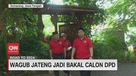 VIDEO: Wagub Jateng Jadi Bakal Calon DPD