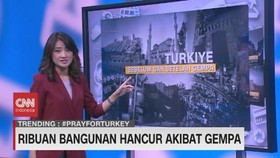 VIDEO: Kondisi Turkiye Sebelum dan Setelah Gempa