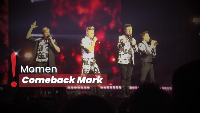 Konser Westlife di Jakarta Pecah, Penggemar Sukses Kenang Lagu Jadul