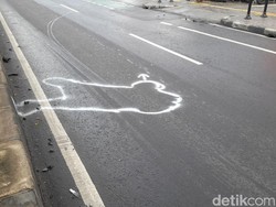 Ini Lokasi Kecelakaan Maut BMW Lawan Arah Tabrak Pemotor di Jaksel