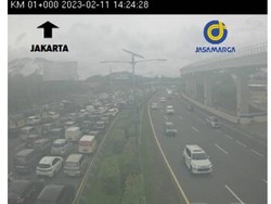 Sejumlah Titik Tol di Jakarta Macet Akhir Pekan Ini