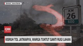 VIDEO: Kisruh Tol Jatikarya, Warga Tuntut Ganti Rugi Lahan