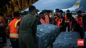 Bantuan Tahap Kedua Indonesia untuk Korban Gempa Turki Tiba