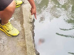 Buruh Bangunan Temukan Mayat Bayi Mengambang di Selokan Saat Memancing