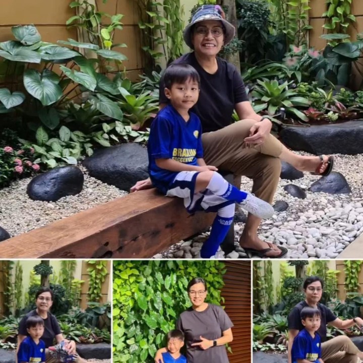 <p>Menurutnya, menghabiskan waktu bersama keluarga adalah sebuah kebahagiaan yang sederhana untuk melepas penat. Kita doakan semoga Sri Mulyani sehat selalu ya, Bunda. (Foto: Instagram@smindrawati)</p>