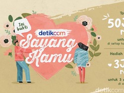 Bagi-bagi Hadiah Total 53 Juta, Ini Bukti detikcom Sayang Kamu!