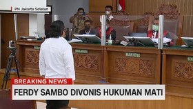 VIDEO: Ferdy Sambo Divonis Hukuman Mati