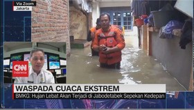 VIDEO: BMKG: Hujan Lebat Akan Terjadi di Jabodetabek Sepekan ke Depan