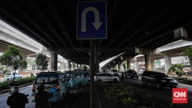 FOTO: 27 Putaran Balik Biang Kerok Macet di Jakarta akan Ditutup