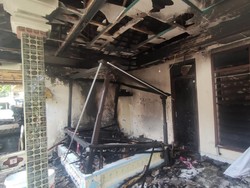 Rumah Warga di Desa Nyambu Tabanan Ludes Terbakar, Api Diduga dari Dupa