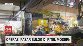 VIDEO: Operasi Pasar Bulog di Ritel Modern