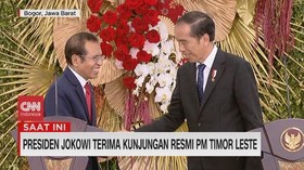 VIDEO: Presiden Jokowi Terima Kunjungan Resmi PM Timor Leste