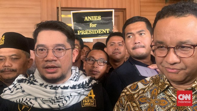 Sebagai partai nonparlemen yang tak bisa mengusung Anies, Partai Ummat tetap mendukung eks Gubernur DKI itu untuk Pilpres 2024.
