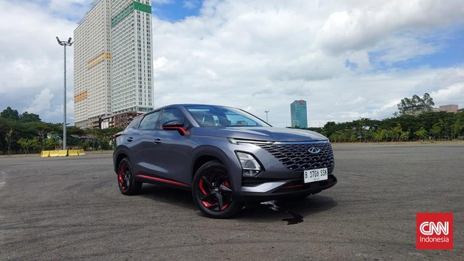 Chery Omoda 5 diganjar lima bintang dalam sesi uji tabrak dilakukan di Indonesia.