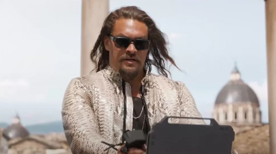 Penampilan Jason Momoa di Fast X.