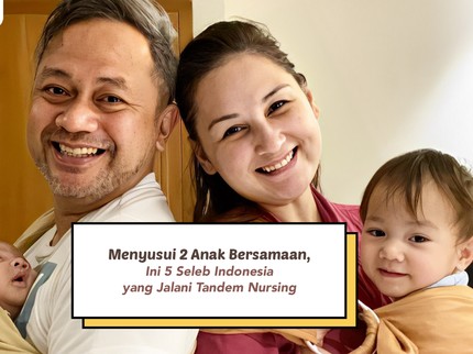 Menyusui 2 Anak Bersamaan, Ini 5 Seleb Indonesia yang Jalani Tandem Nursing