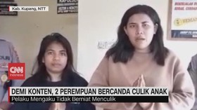 VIDEO: Demi Konten, 2 Perempuan Bercanda Culik Anak