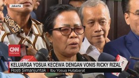 VIDEO: Keluarga Yosua Kecewa Dengan Vonis Ricky Rizal