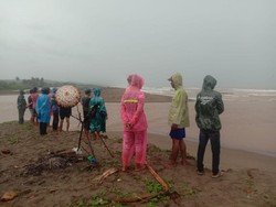 Pria di Lebak Hilang Terseret Arus Muara Sungai Cisiih