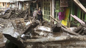 FOTO: Dampak Banjir Bandang di Kampung Lereng Ijen Bondowoso
