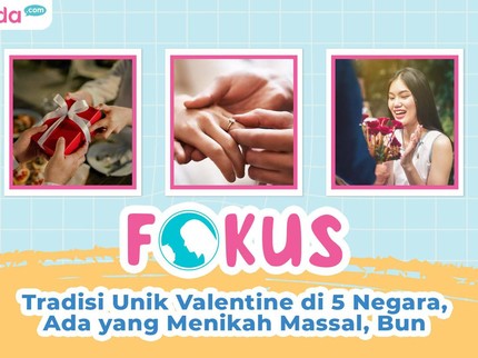 Tradisi Unik Valentine di 5 Negara, Ada yang Menikah Massal, Bun