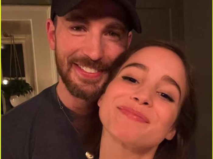 Alba Baptista dan Chris Evans
