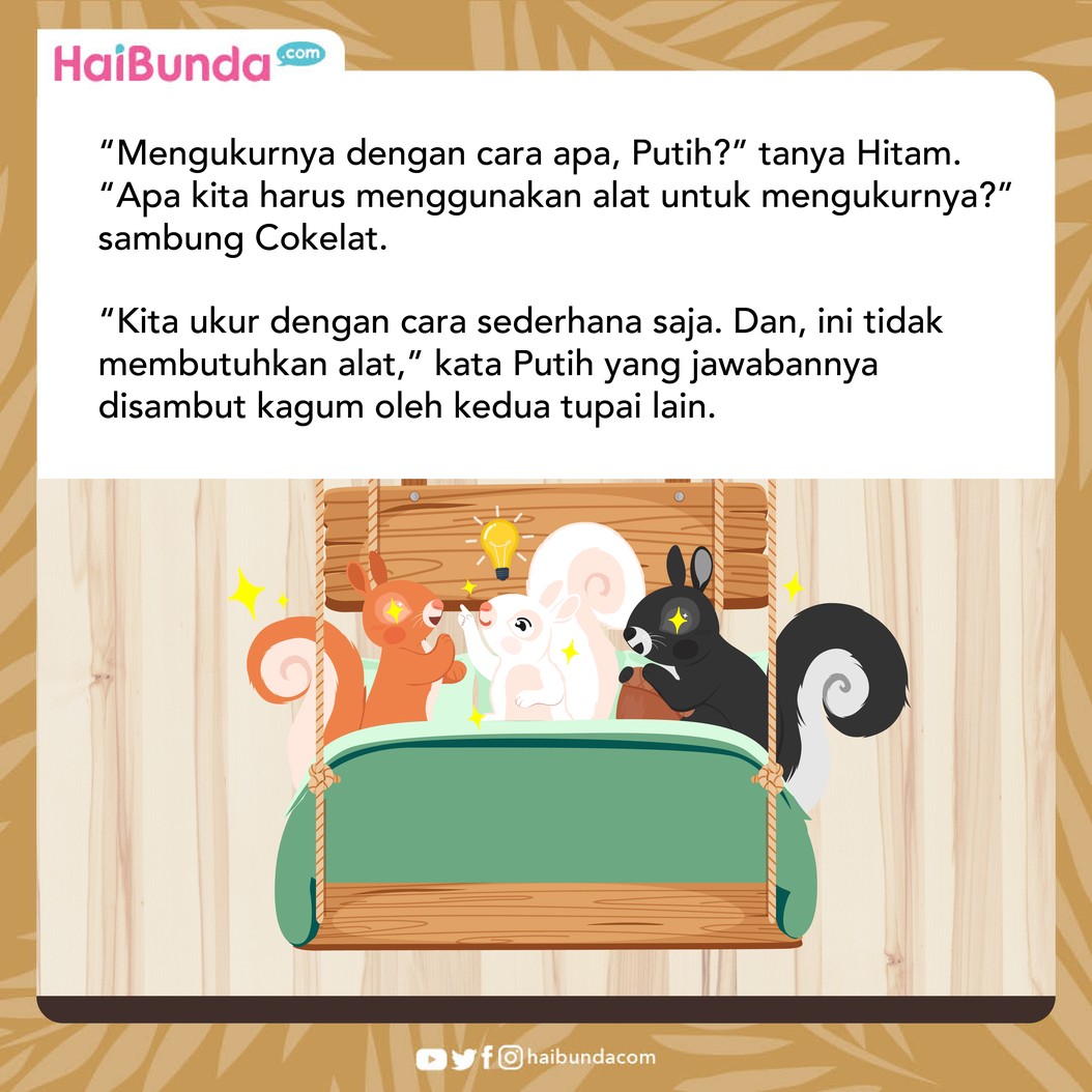 Dongeng Fabel Tupai Berguling