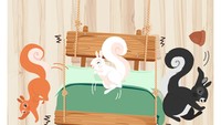 Cerita Fabel: Tupai Berguling