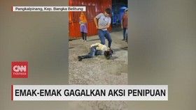 VIDEO: Emak-emak Gagalkan Aksi Penipuan