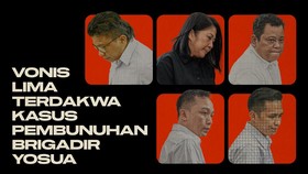 INFOGRAFIS: Vonis Lima Terdakwa Kasus Pembunuhan Brigadir Yosua