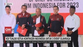 VIDEO: KOI Tunjuk Ketua Kontingen Indonesia Untuk 3 Event Olahraga