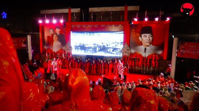 DPD PDI Perjuangan Jawa Tengah mengadakan Internalisasi Semangat Juang Bung Karno guna mengobarkan semangat para kader menuju Pemilu.