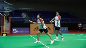 Rinov/Pitha Menang Cepat, Indonesia vs Bahrain 1-0