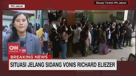 VIDEO: Situasi Jelang Sidang Vonis Richard Eliezer