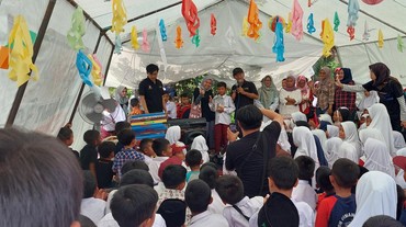 berbuatbaik.id Berbagi ke Anak-anak Cianjur Terdampak Gempa