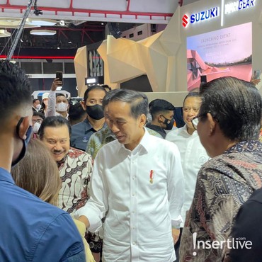 Resmikan IIMS 2023, Jokowi Singgung soal Indonesia yang Semakin Macet