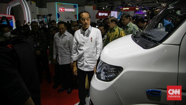 Saat kunker ke Bengkulu, Jokowi mengatakan dirinya berharap kendaraan listrik dipelajari oleh siswa-siswi di SMK.