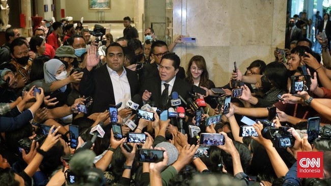 Erick Thohir selaku ketua umum PSSI periode 2023-2027 berencana menggelar sarasehan sepak bola nasional sebagai program awal yang akan dijalankan.